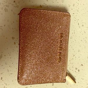 Michael Kors Rose Gold Glitter Wallet